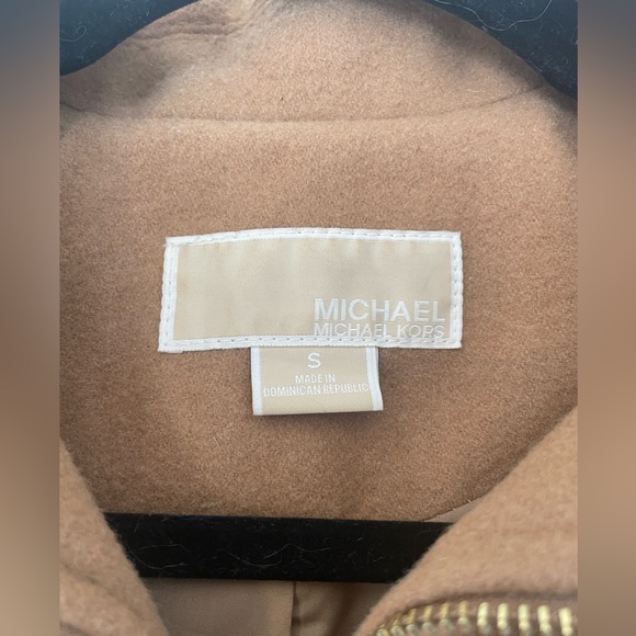 Michael Kors Camel Colored Wool Coat - Picture 5 of 7